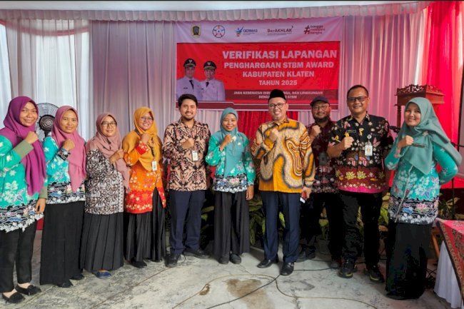 Verifikasi Lapangan STBM Award 2025 Kabupaten Klaten 