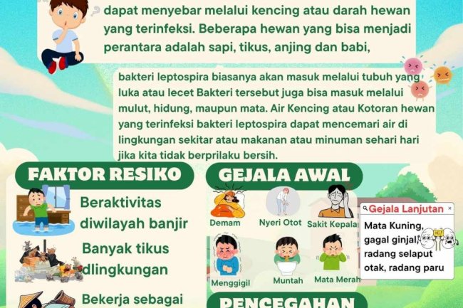 Mengenal Gejala dan Pencegahan Leptospirosis