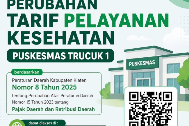 Perubahan Tarif Layanan Puskesmas Trucuk 1